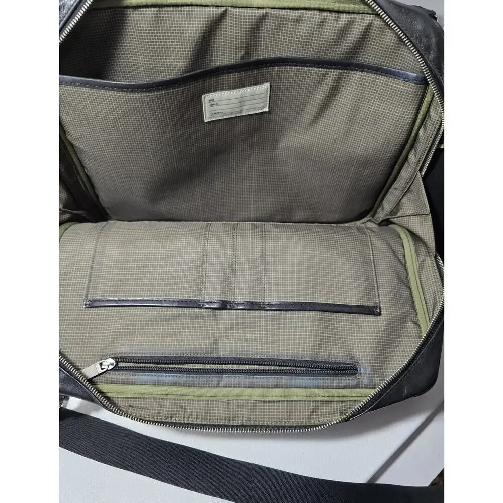 JACK SPADE FILE Laptop Bag Black Fulton Leather Briefcase MSRP $468 - Picture 15 of 16